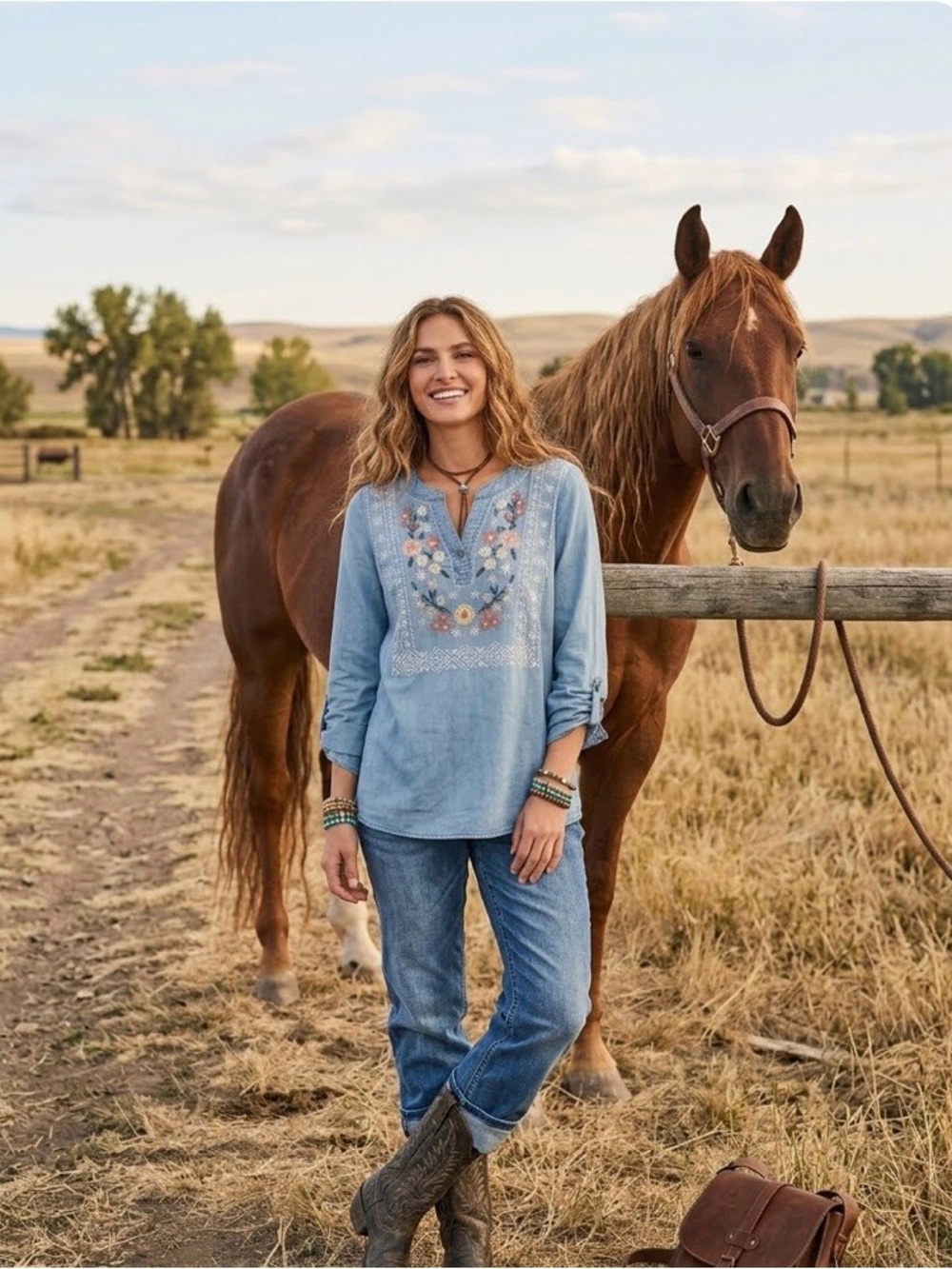 NWT Roper blouse - Picture 2 of 12